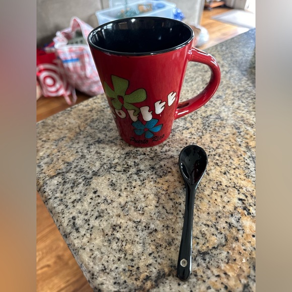 Puerto Rico Coffee Mug with Spoon - Picture 6 of 6
